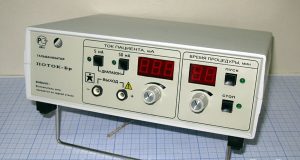 ПОТОК-Бр Аппарат для гальванизации и лекарственного электрофореза